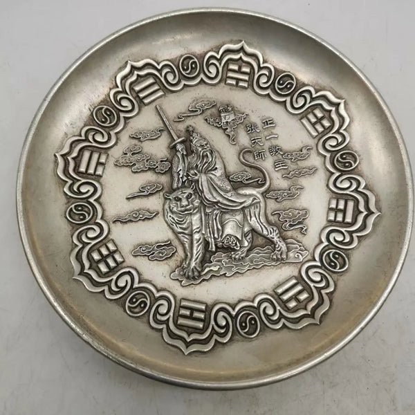 Silver Tathagata Plate-ToShay.org