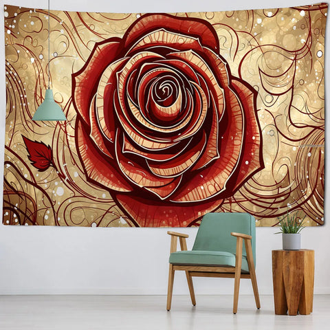 Flower Art Tapestry-ToShay.org