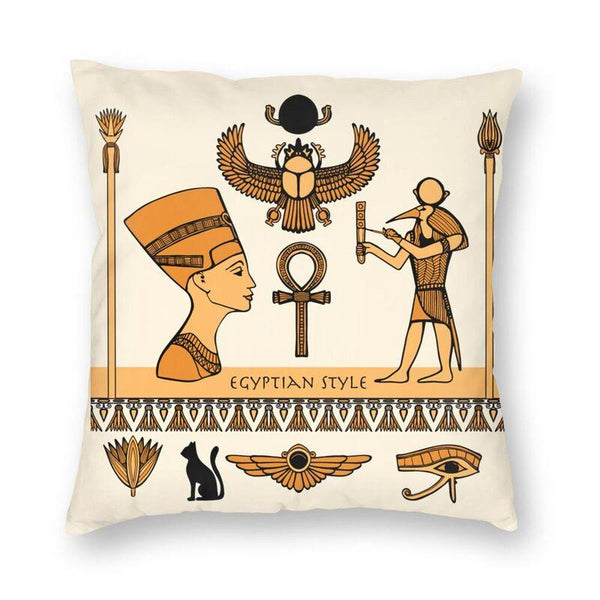 Egyptian Style Cushion Cover-ToShay.org