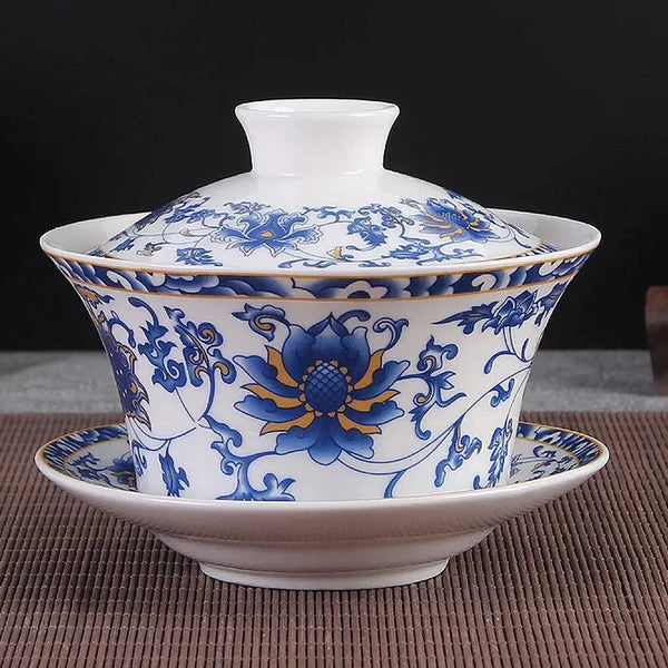 Gaiwan Ceramic Tea Tureen-ToShay.org