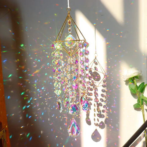 Crystal Prisms Rainbow Sun Catchers-ToShay.org