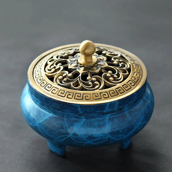 Copper Incense Burner Tools Gift Box-ToShay.org