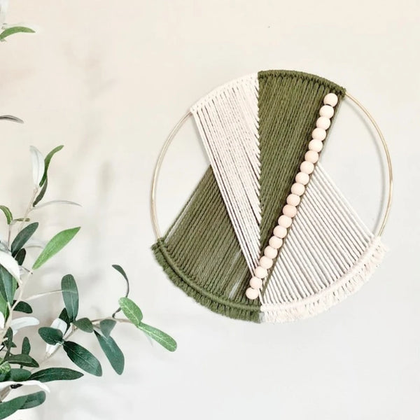 Macrame Hoop Wall Hanging-ToShay.org