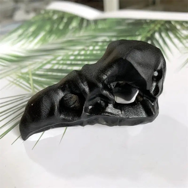 Black Obsidian Bird Skull-ToShay.org