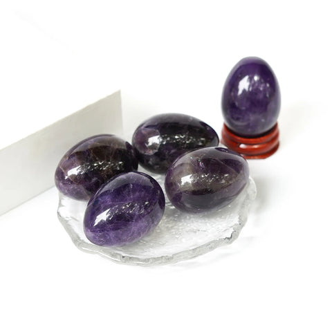 Purple Amethyst Eggs-ToShay.org