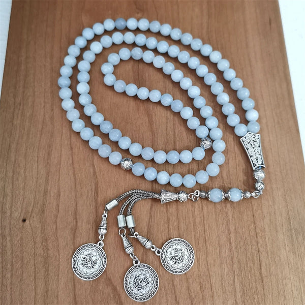 Blue Stone Prayer Beads-ToShay.org