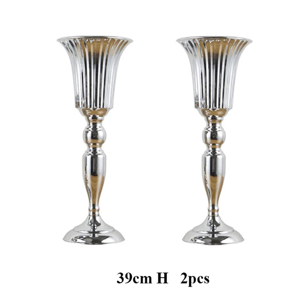 Goblet Flower Vases-ToShay.org