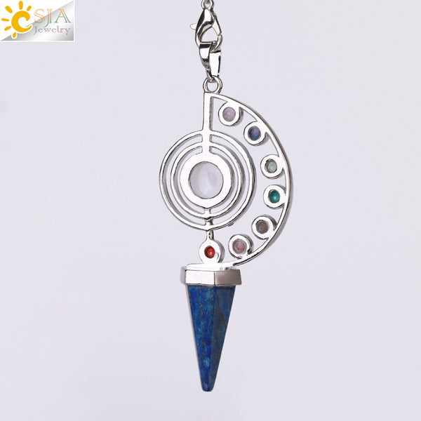 Mixed Crystal Dowsing Pendulum-ToShay.org