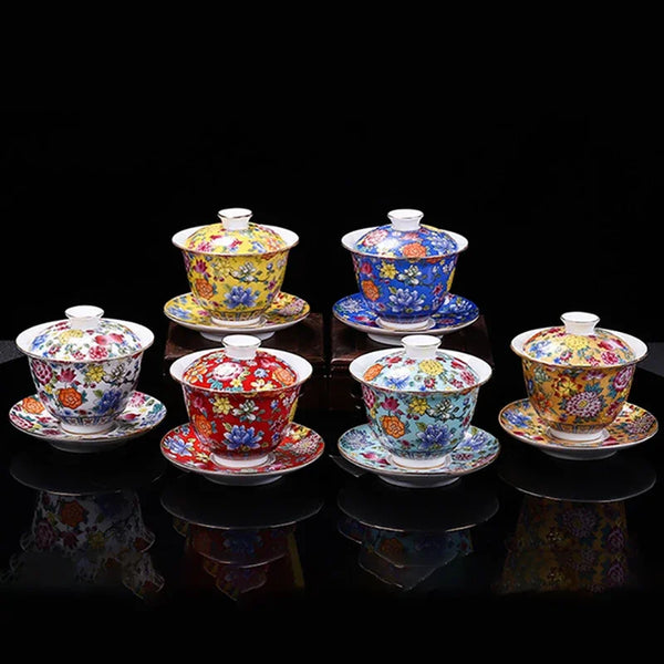 Gaiwan Ceramic Tea Tureen-ToShay.org