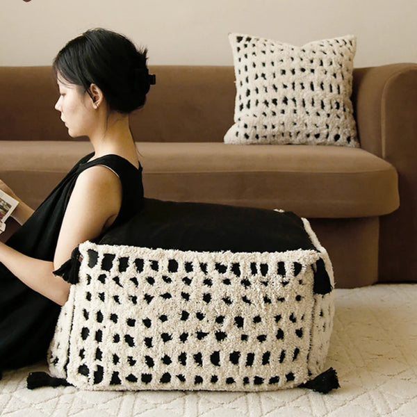 Fabric Footstool-ToShay.org