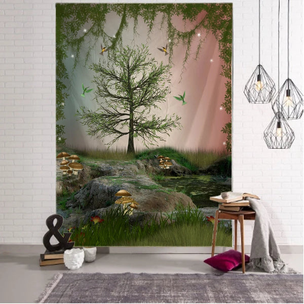 Forest Art Tapestry-ToShay.org