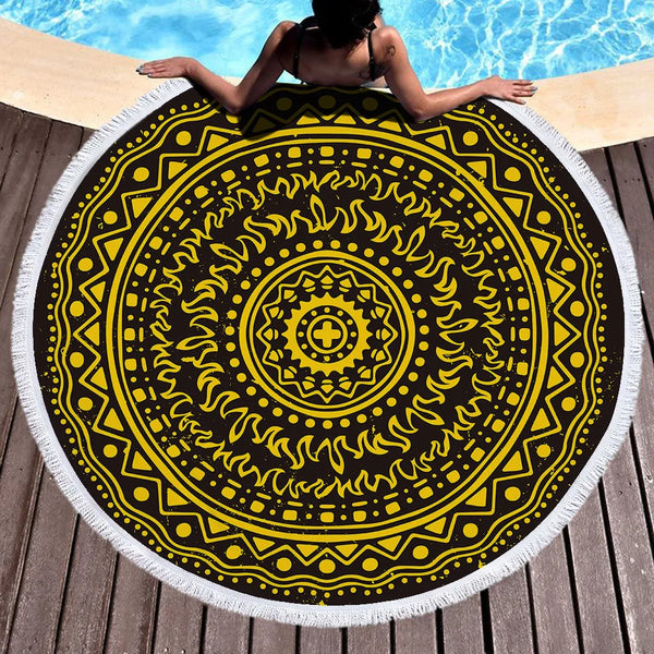 Mandala Beach Mat-ToShay.org