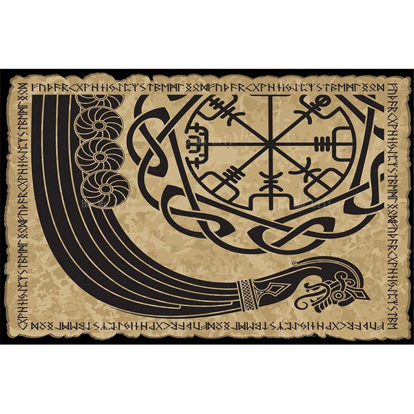 Viking Runes Tablecloth-ToShay.org