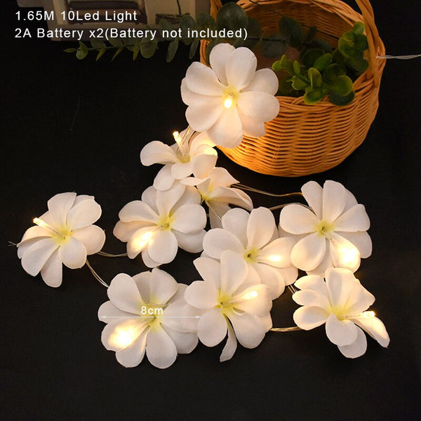 Frangipani Flower String Lights-ToShay.org