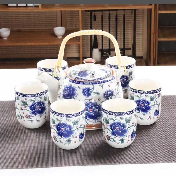 Glazed Ceramic Tea Set-ToShay.org