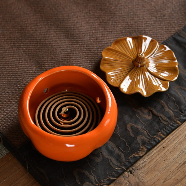 Persimmon Incense Sticks Holder-ToShay.org