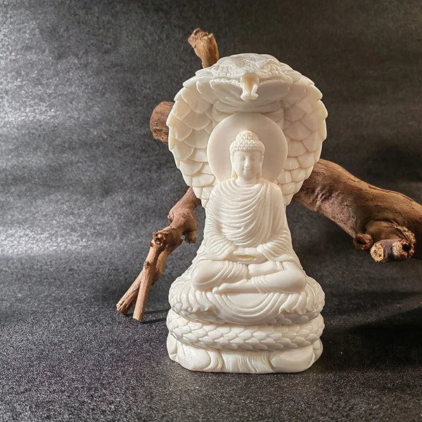 White Snake Tathagata Buddha-ToShay.org