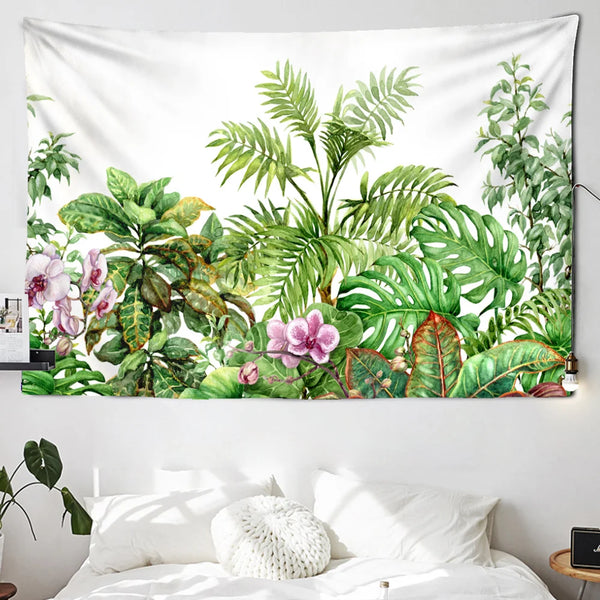 Tropical Plants Tapestry-ToShay.org