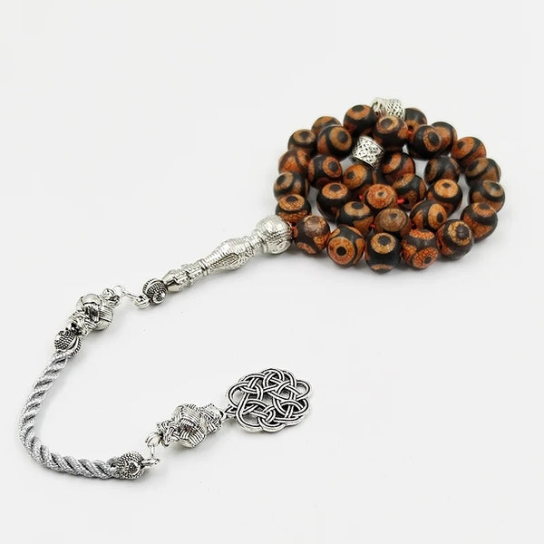 Fire Agate Prayer Beads-ToShay.org