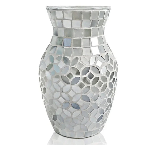 Mosaic Glass Vase-ToShay.org