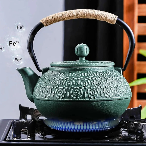 Cast Iron Tea Kettle-ToShay.org