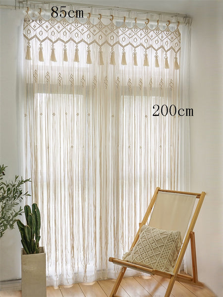 Macrame Curtain Tapestry-ToShay.org