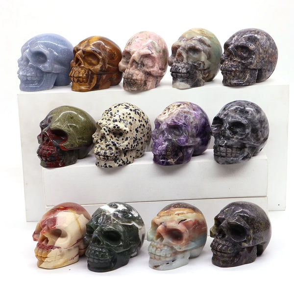 Mixed Crystals Skulls-ToShay.org