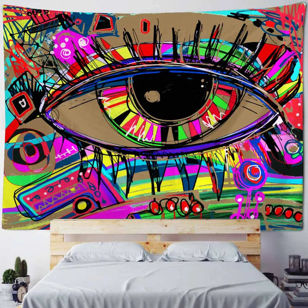 Psychedelic Art Tapestry-ToShay.org