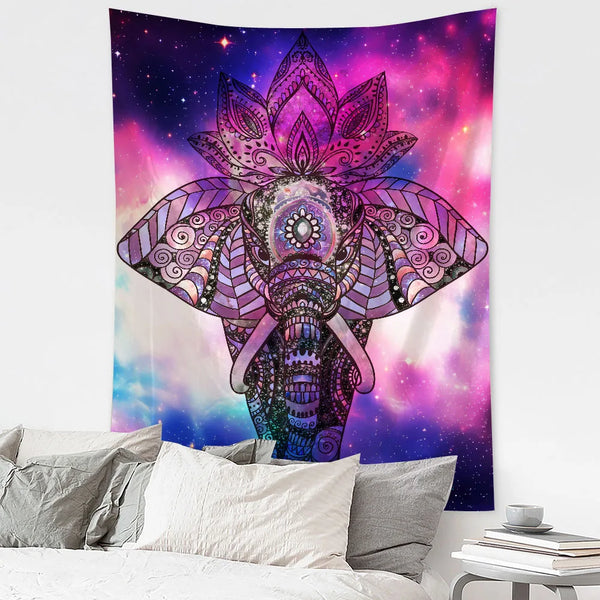 Elephant Art Tapestry-ToShay.org