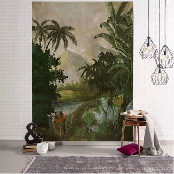 Tropical Rain Forest Tapestry-ToShay.org