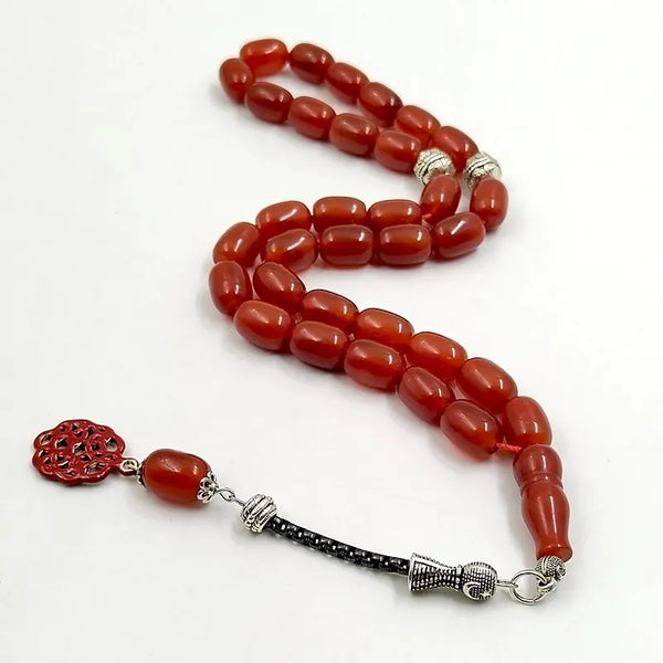 Red Agate Prayer Beads-ToShay.org