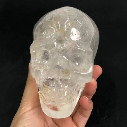 Clear Quartz Crystal Skull-ToShay.org