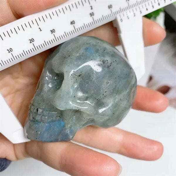 Blue Labradorite Skull-ToShay.org