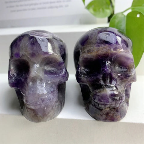 Purple Dream Amethyst Skull-ToShay.org