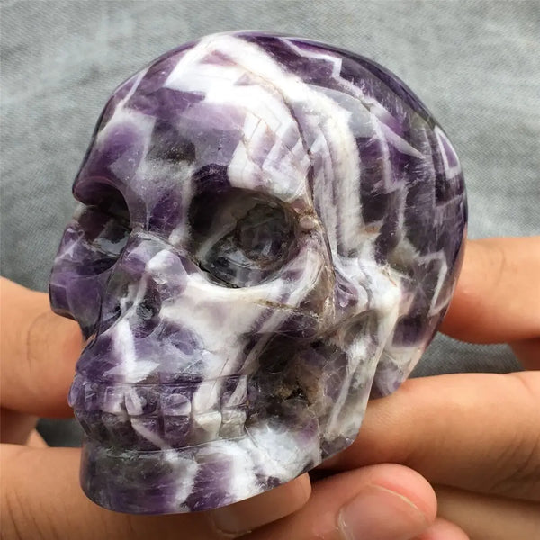 Purple Dream Amethyst Skull-ToShay.org