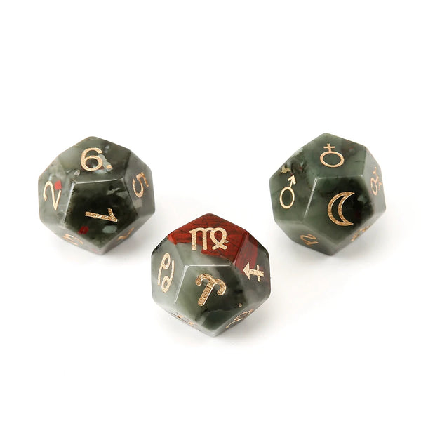 Mixed Crystal Platonic Solid Dice-ToShay.org