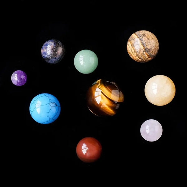 Solar System Quartz Balls-ToShay.org