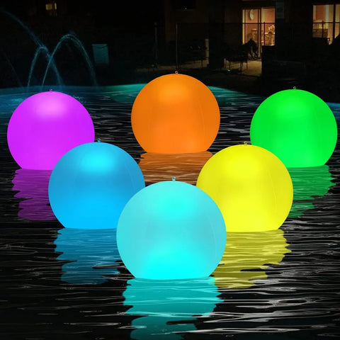 Solar Floating Ball Pool Lights-ToShay.org