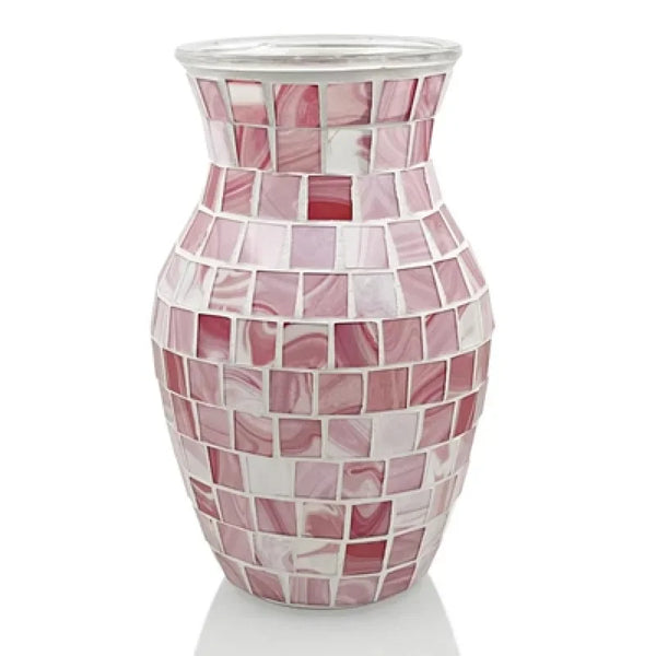 Mosaic Glass Vase-ToShay.org