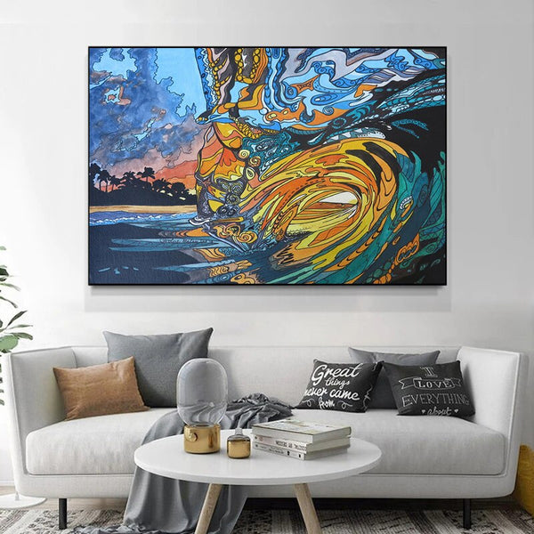 Surf Wave Wall Art-ToShay.org