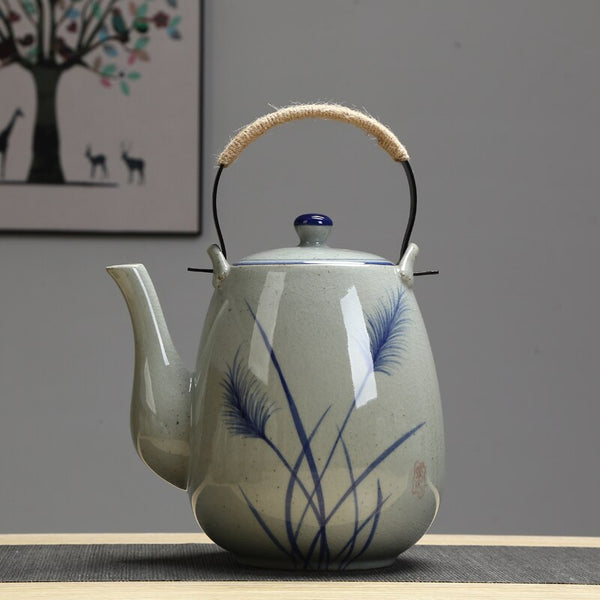 Glazed Ceramic Teapot-ToShay.org