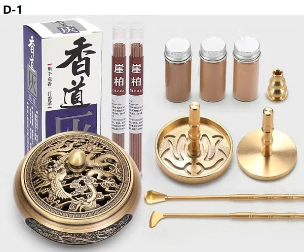 Brass Incense Burner Set-ToShay.org