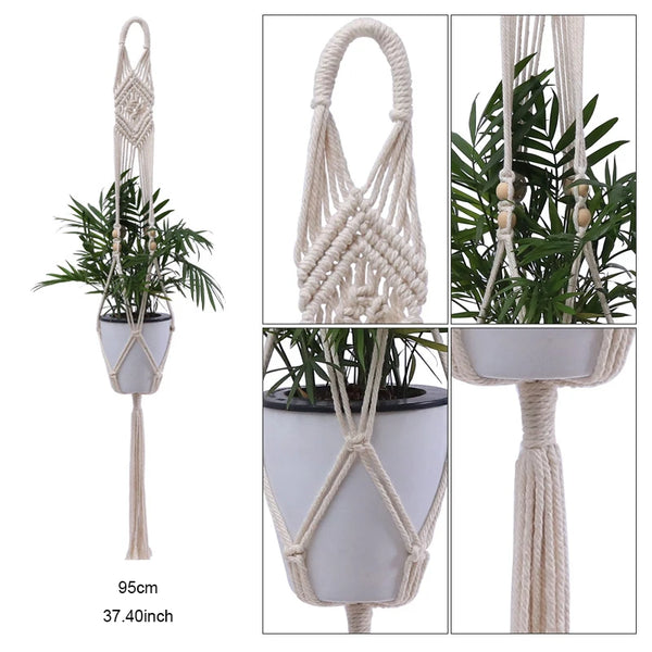 Macrame Plant Baskets-ToShay.org