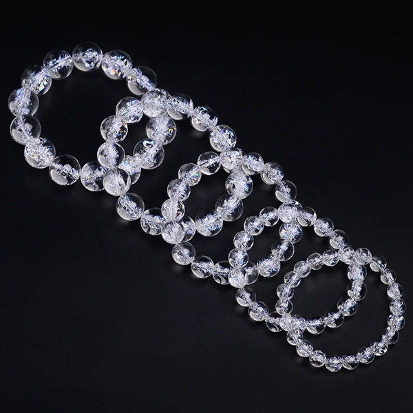 White Quartz Crystal Bracelet-ToShay.org