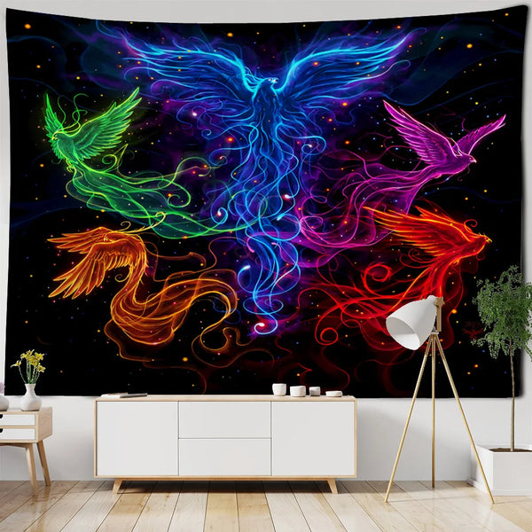 Phoenix Rising Tapestry-ToShay.org