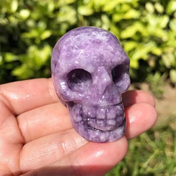 Purple Mica Skull-ToShay.org