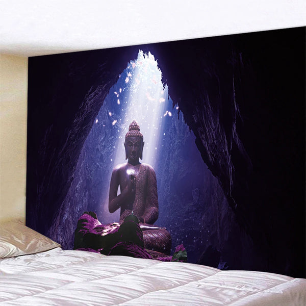 Buddha Meditation Tapestry-ToShay.org