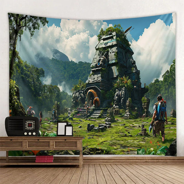 Fantasy Landscape Tapestry-ToShay.org