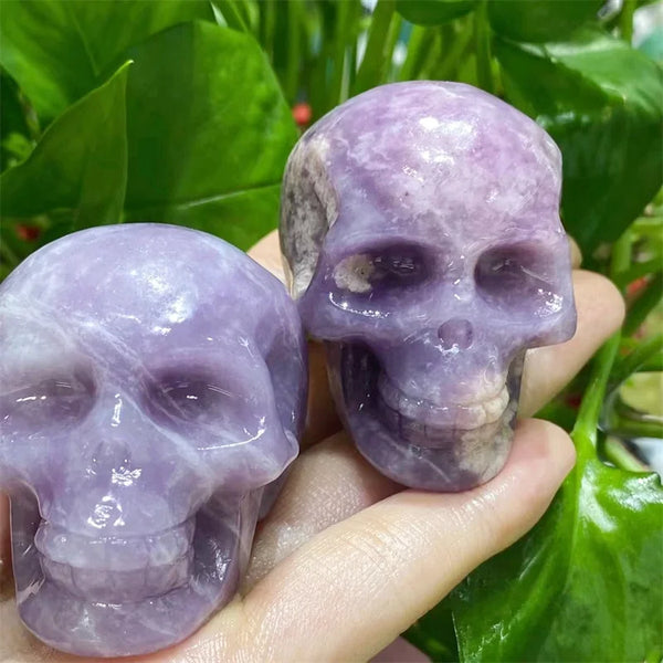 Purple Mica Skull-ToShay.org