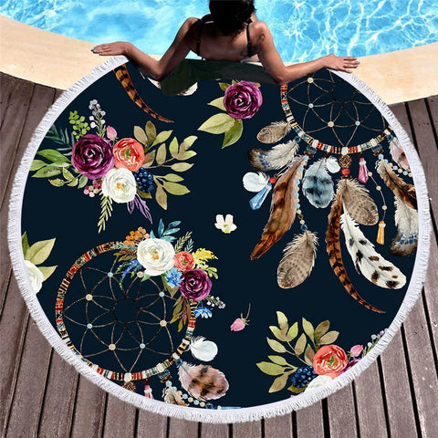 Dreamcatcher Beach Mats-ToShay.org